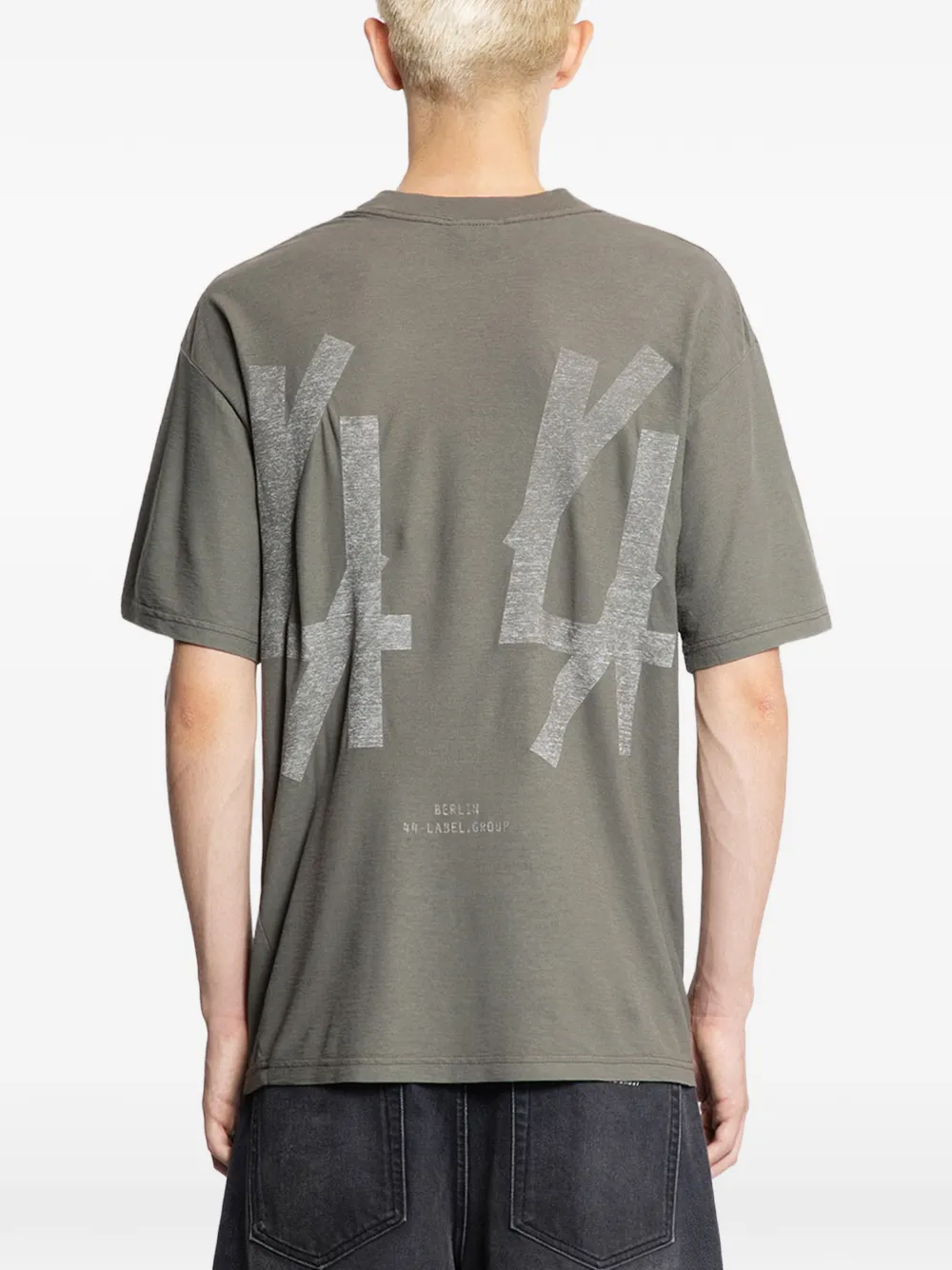  44 Label Group Graphic T-shirt - Grey 