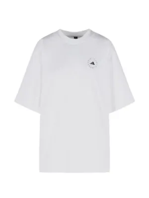 Adidas By Stella McCartney Truecasuals logo-print T-shirt | Purple