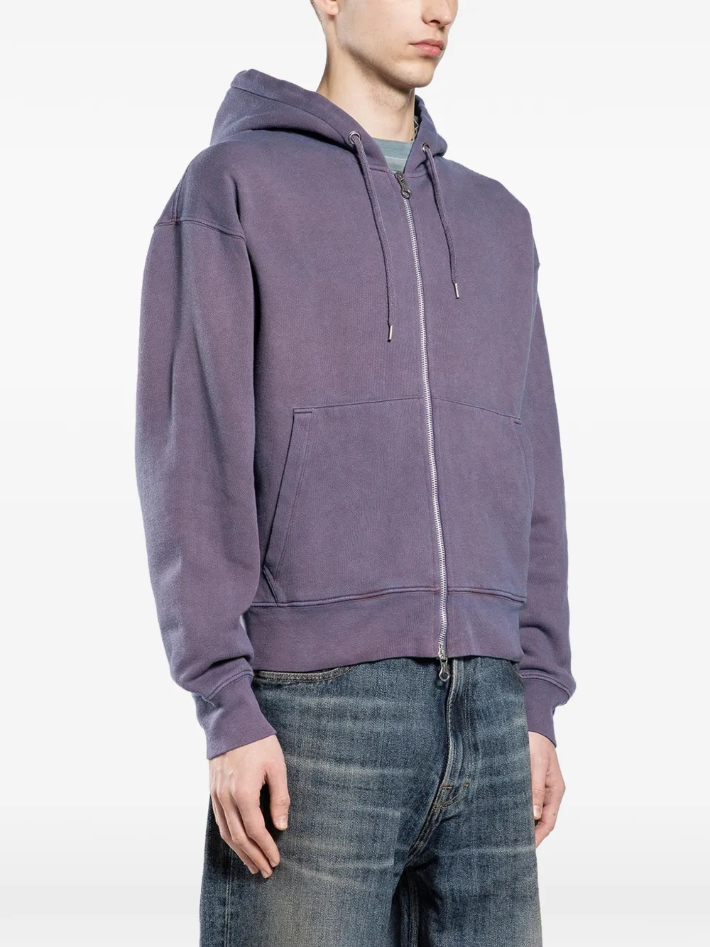 OUR LEGACY zip-up hoodie - Violett