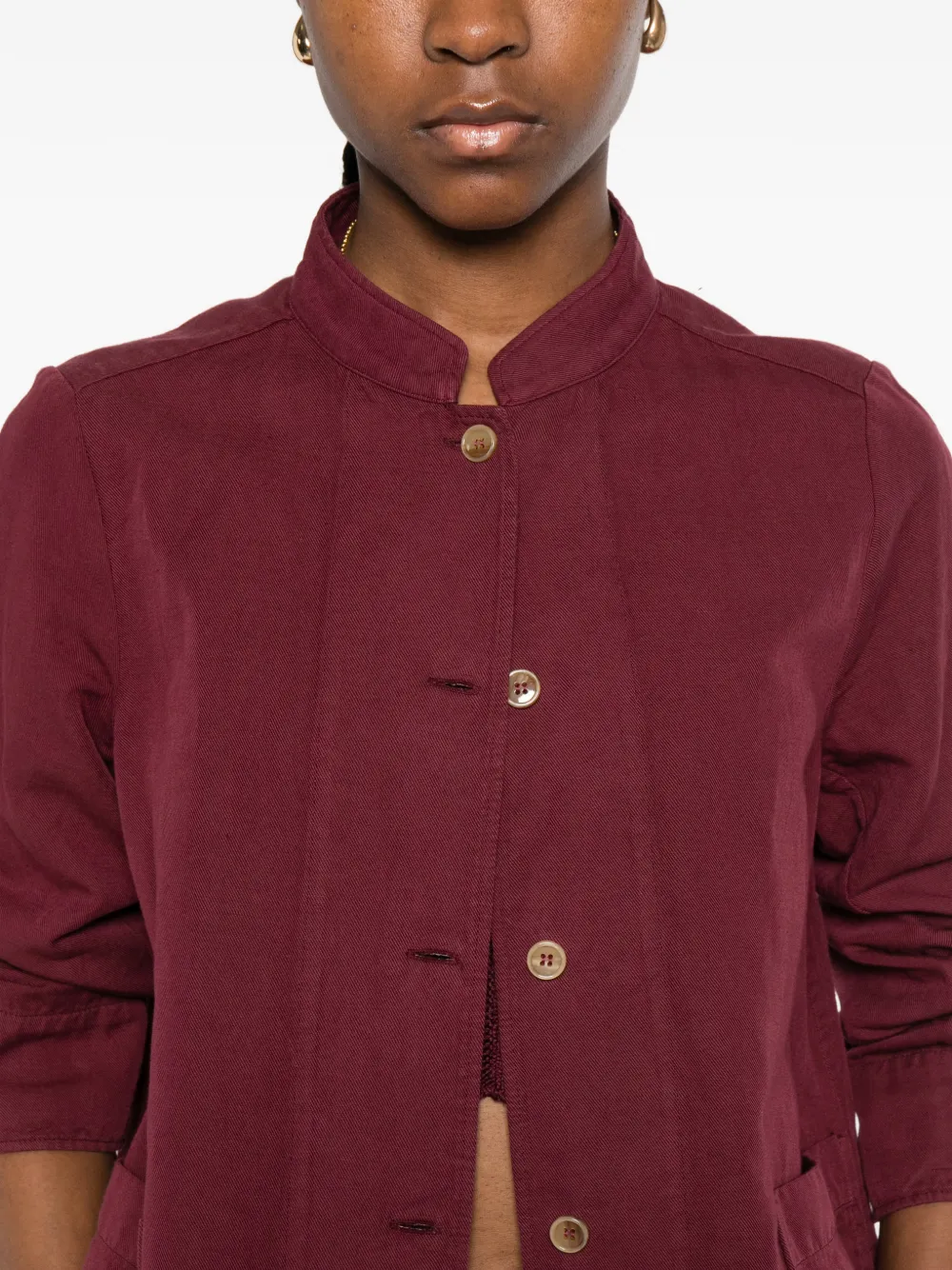 Rosso 35 Button Pocket Jacket In Brown