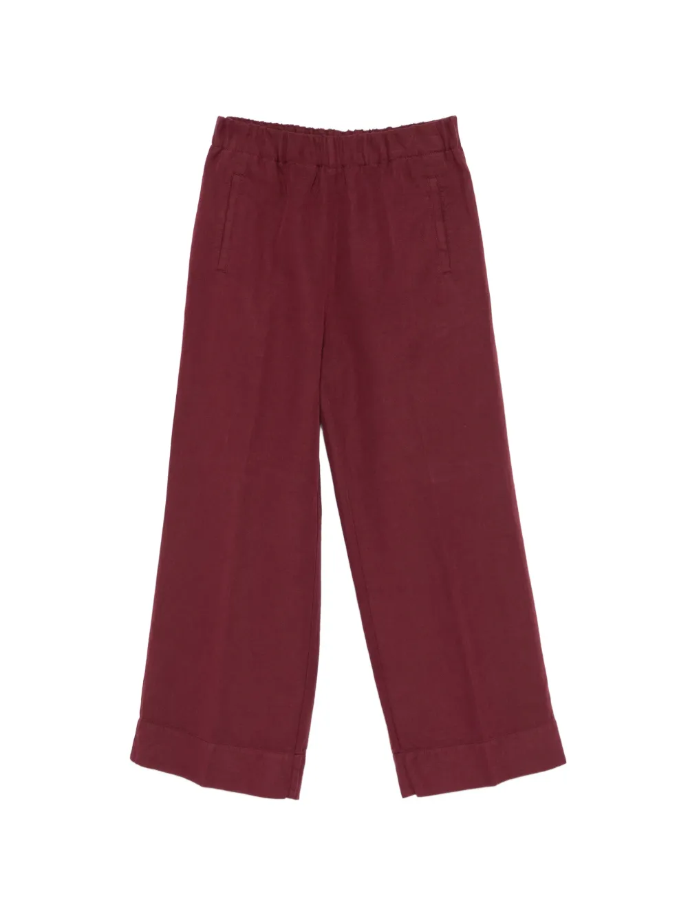 Rosso 35 Elasticated Trousers In Red