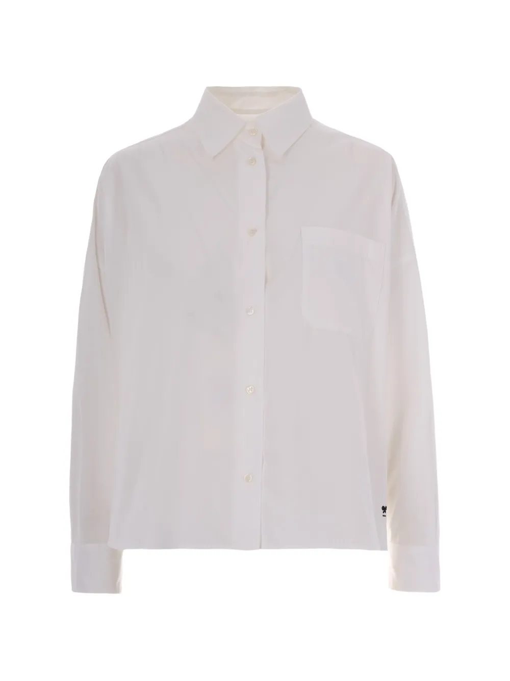 Max Mara Camicia con tasca - Bianco