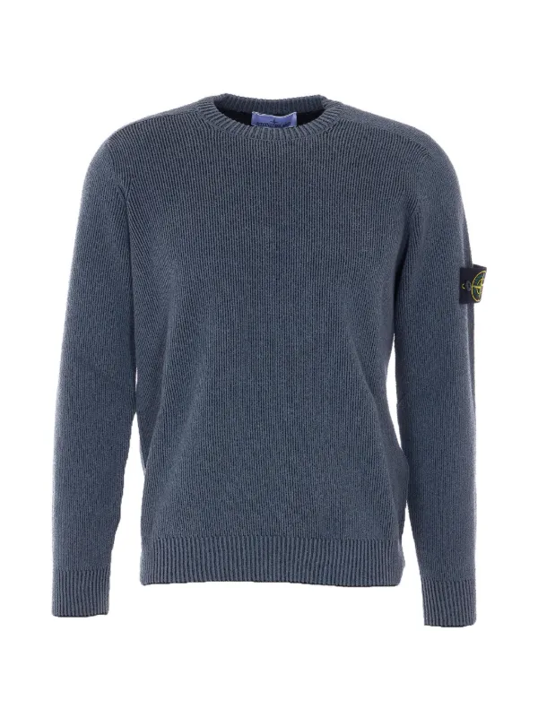 Stone Island リブニット セーター | グレー | FARFETCH JP