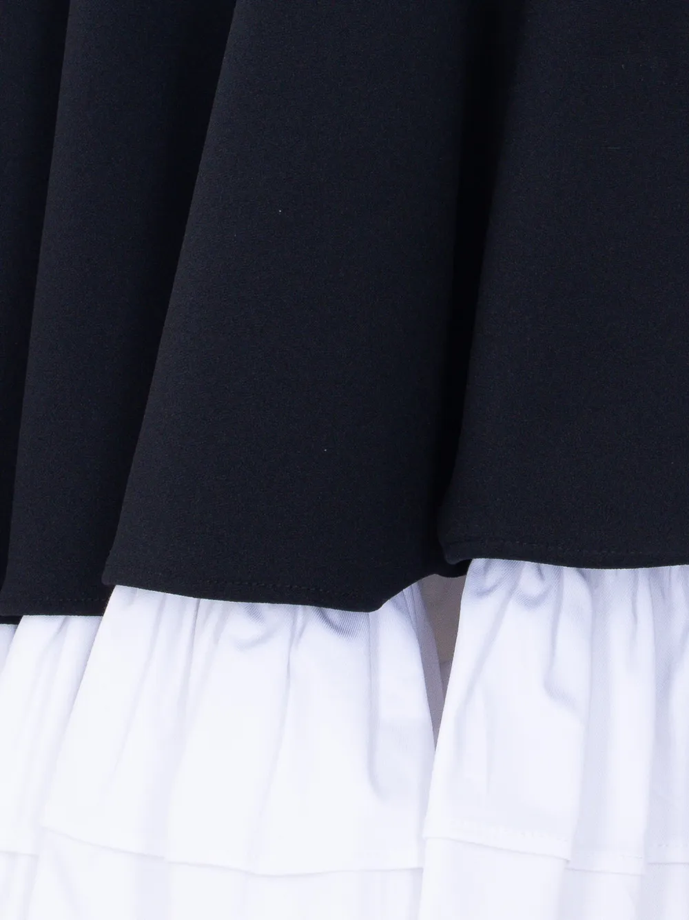 Aniye By Sandy flared mini-jurk met colourblocking Zwart