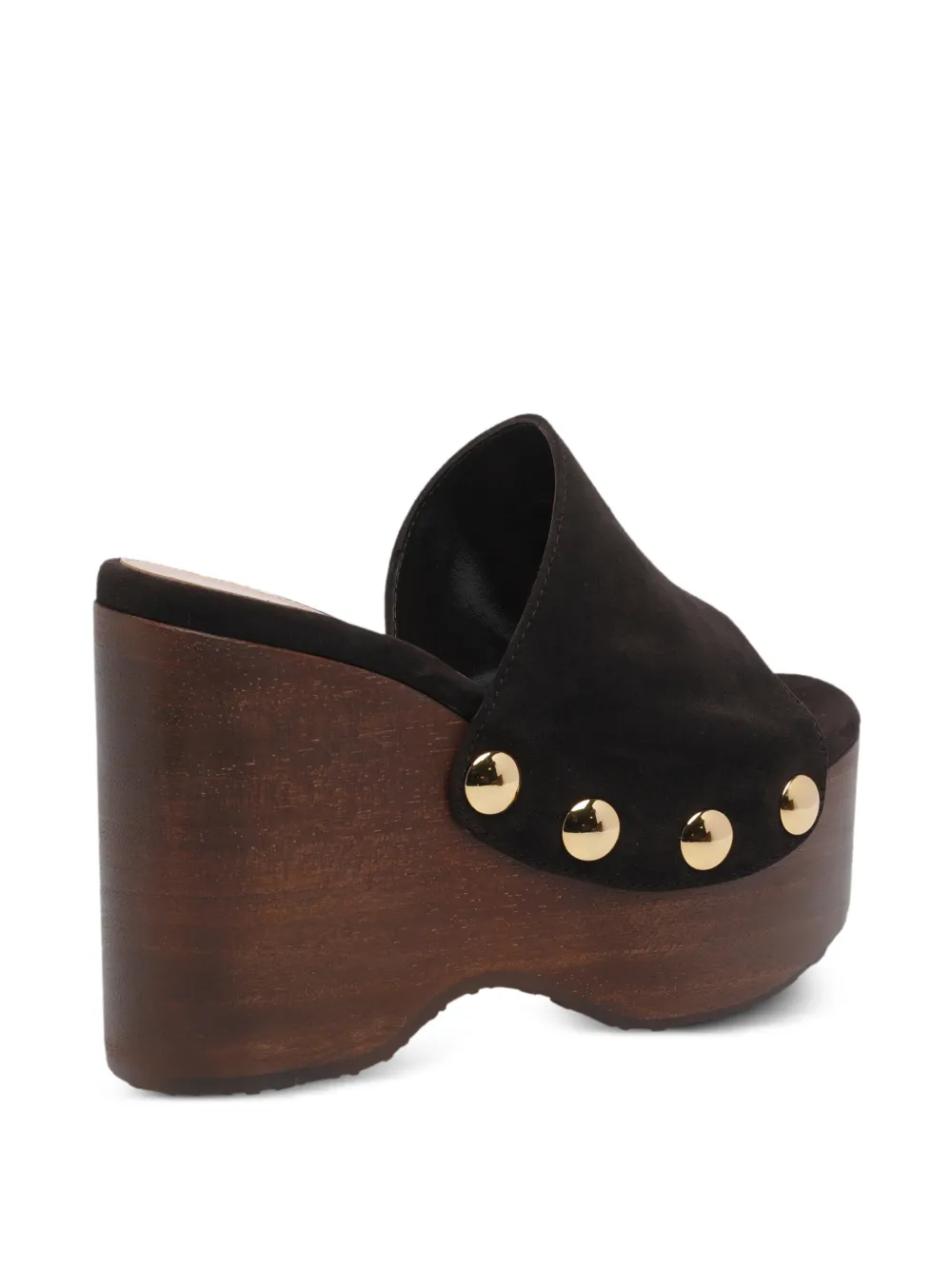 Gianvito Rossi 115mm button detail sandals Bruin