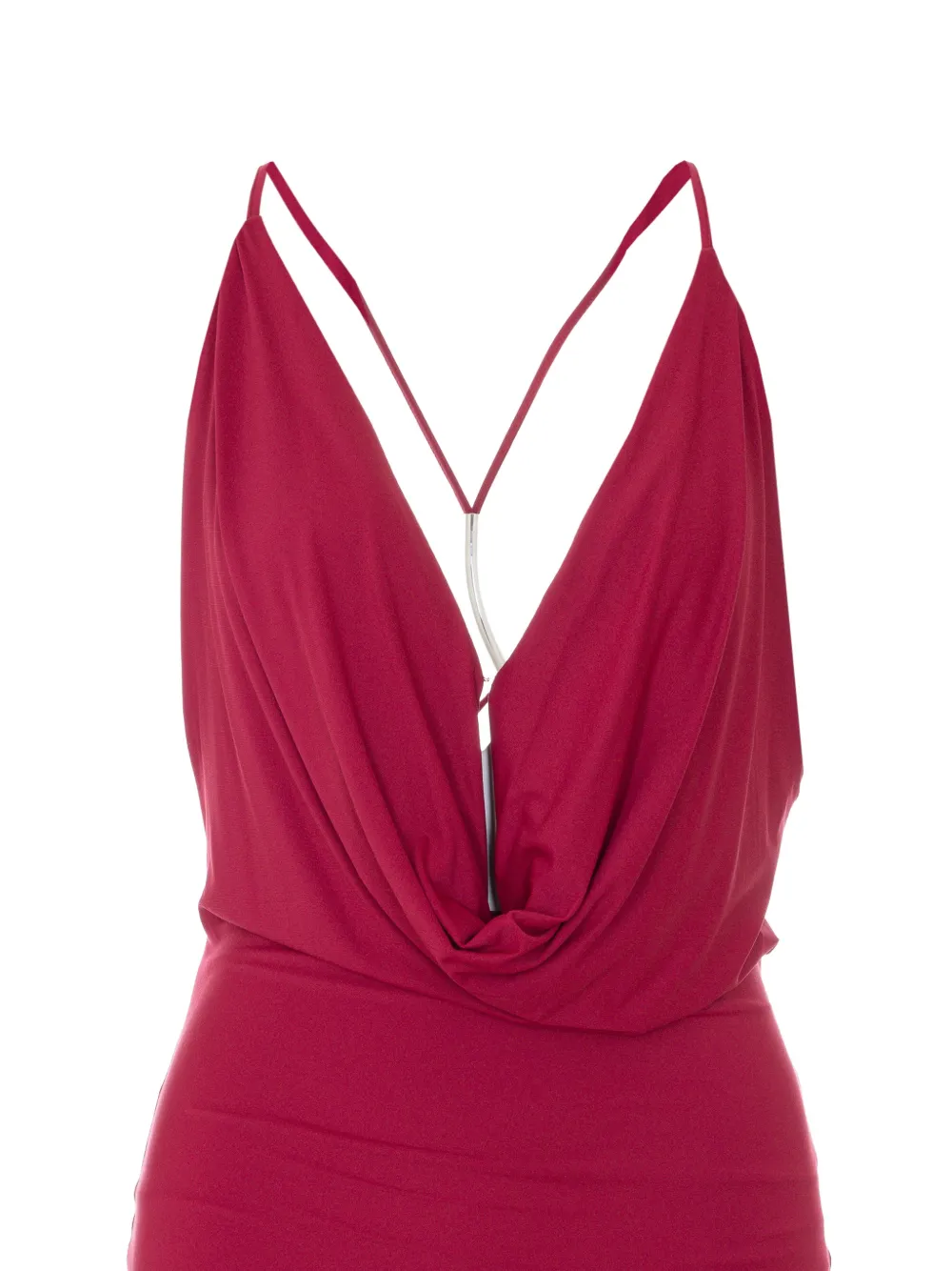 Aniye By Jurk met open rug Rood