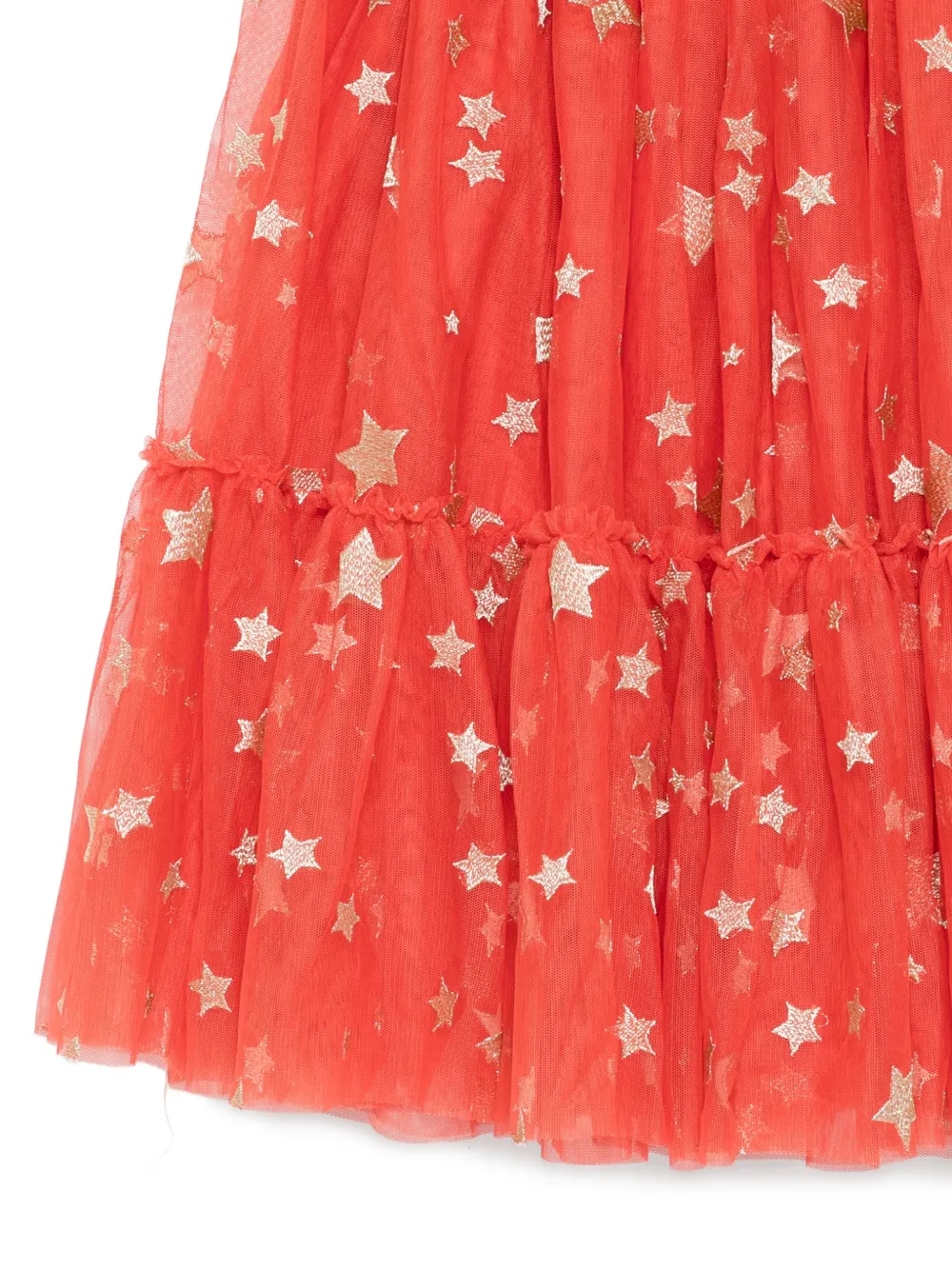 Stella McCartney Kids Rok met geborduurde ster Rood