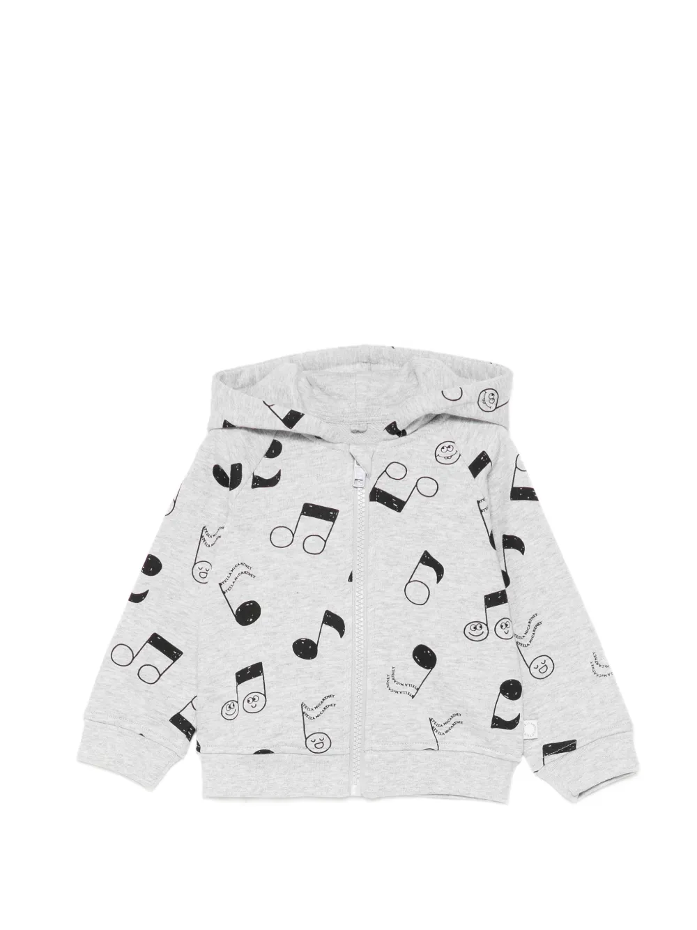 Stella McCartney Kids garphic-print hoodie - Grigio
