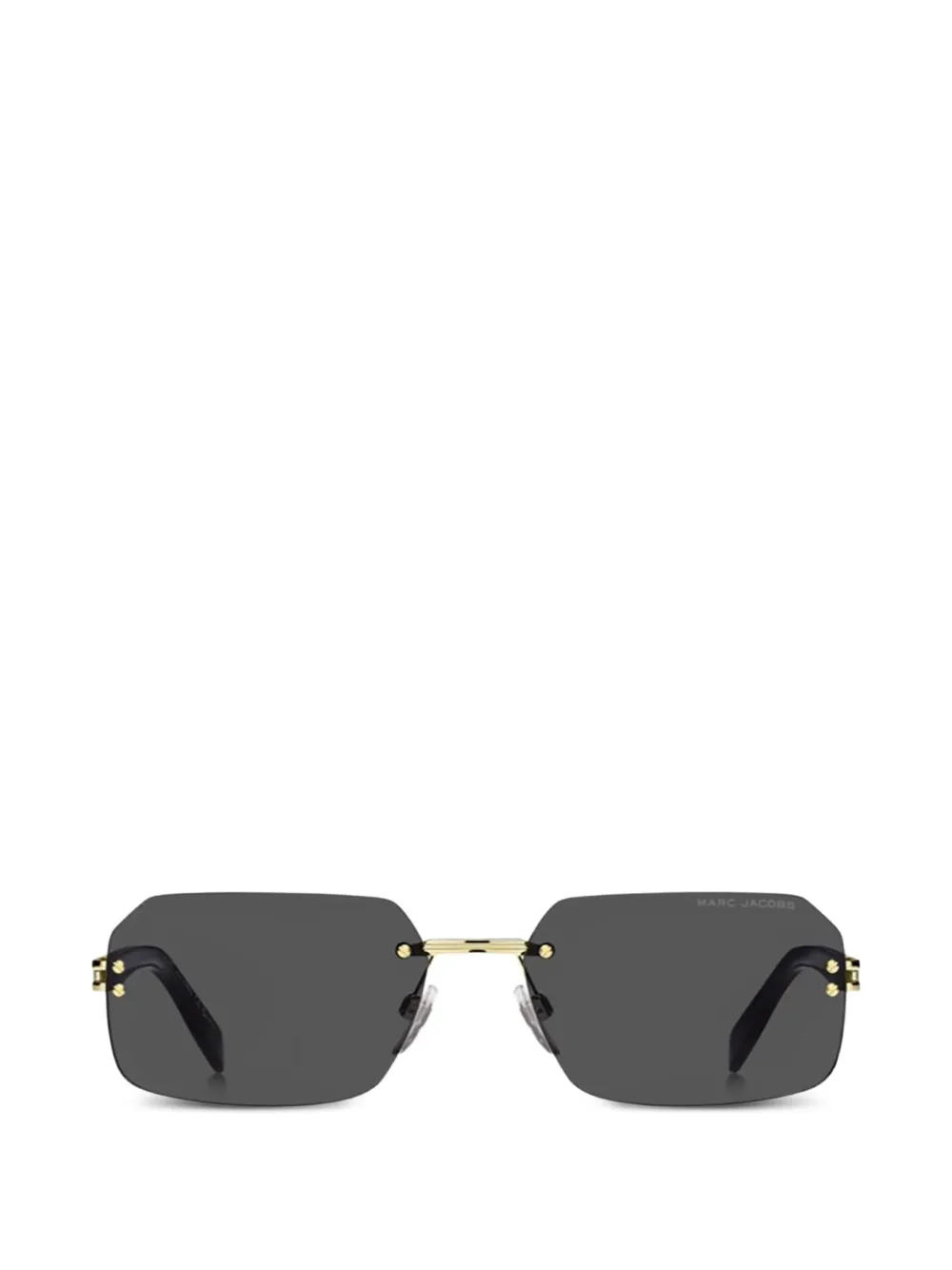 Marc Jacobs Eyewear rimless geometric sunglasses - Oro