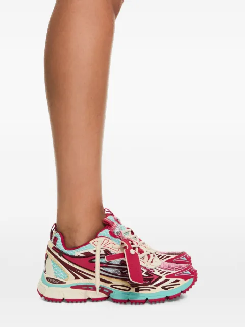 Off-White Be Right Back fishnet sneakers