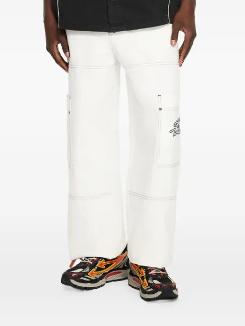 Off-White Script cotton cargo pants