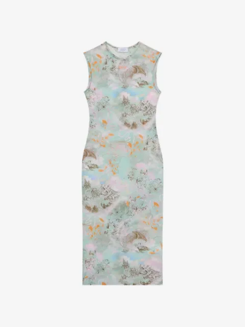 Off-White Storytelling printed dress