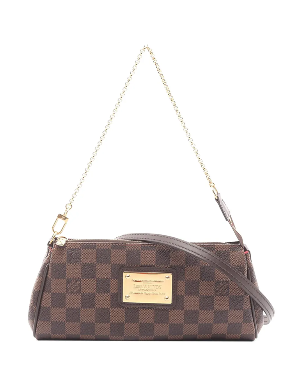 Louis Vuitton Pre-Owned 2015 Damier Ebene Eva satchel - Marrone