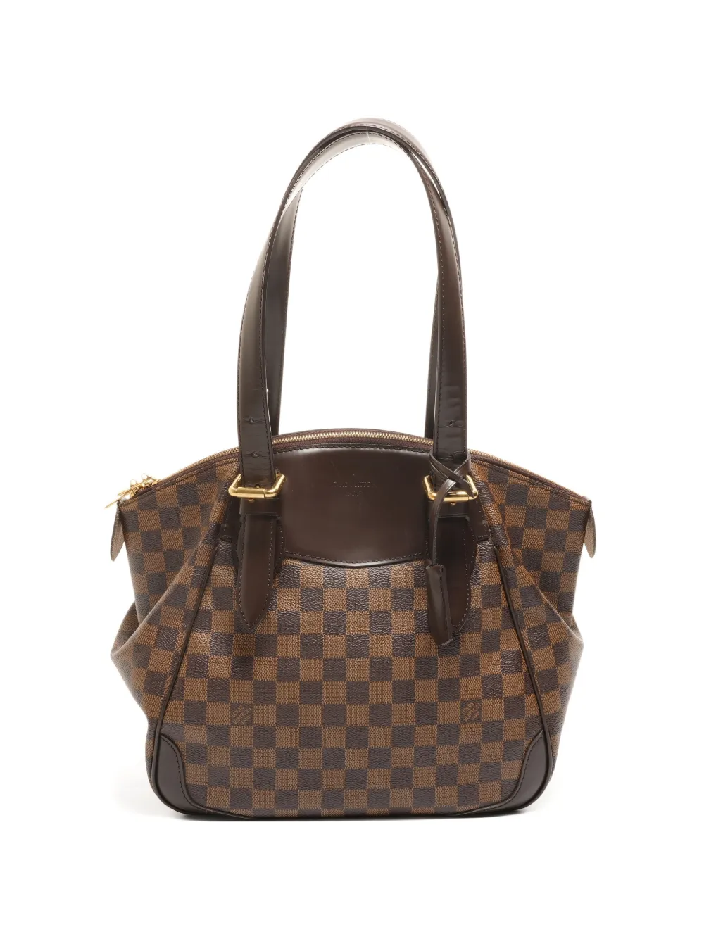 Louis Vuitton Pre-Owned 2010 MM Verona Damier Ebène tote bag - Marrone