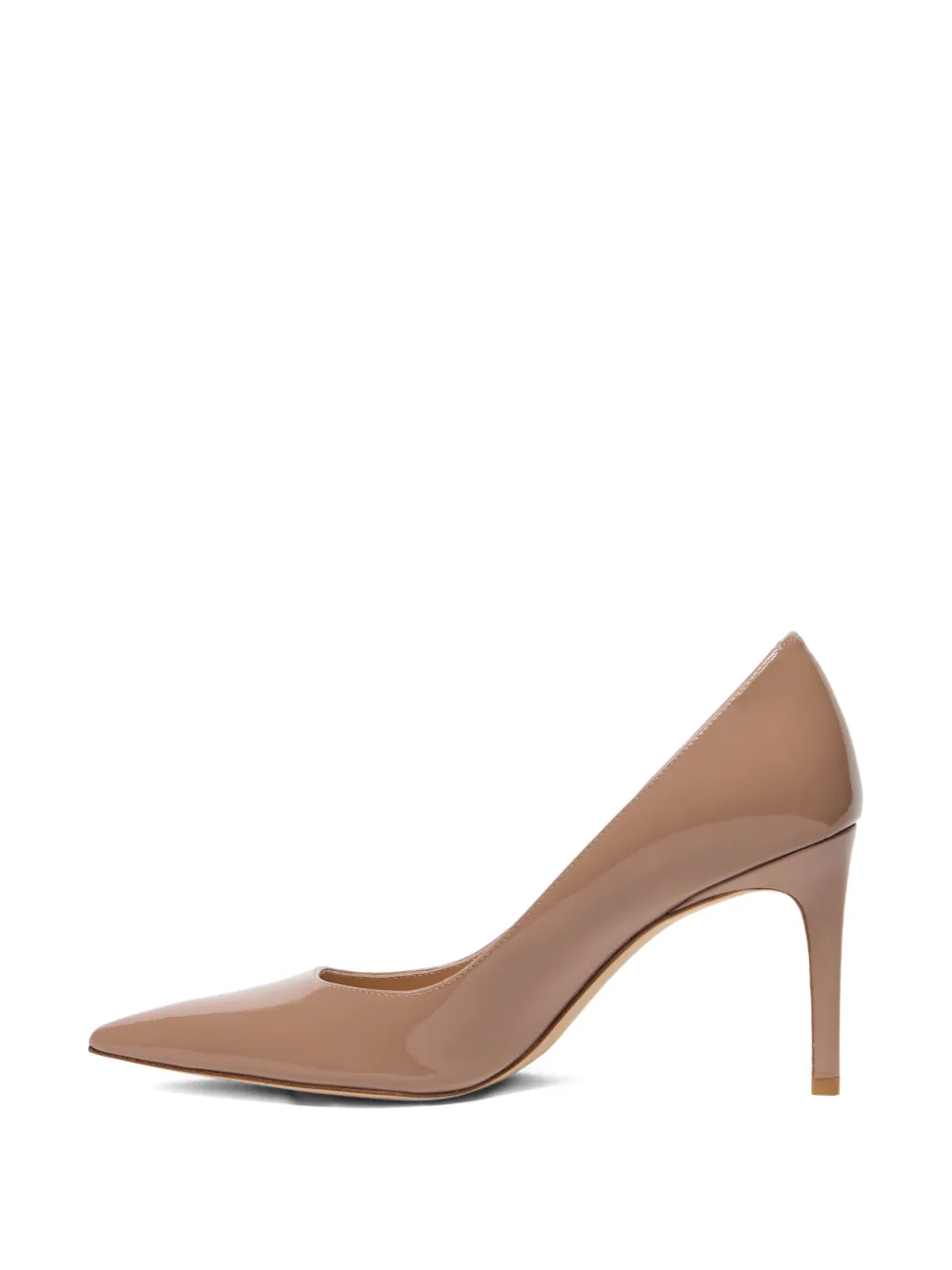 Stuart Weitzman Stuart Power pointed-toe pumps Beige