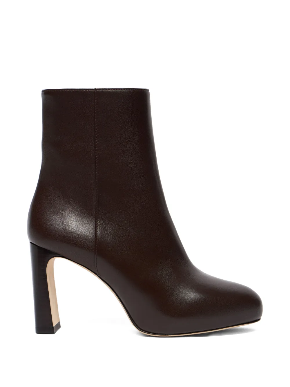 Stuart Weitzman 100mmBabette platform zip boots - Marrone