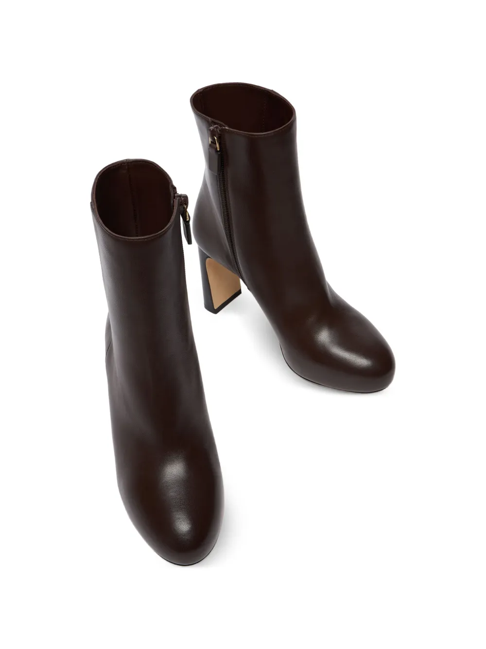 Stuart Weitzman Babette laarzen met plateauzool en rits Bruin