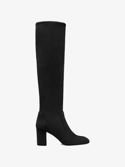 Stuart Weitzman Bota Lucie com salto 75mm