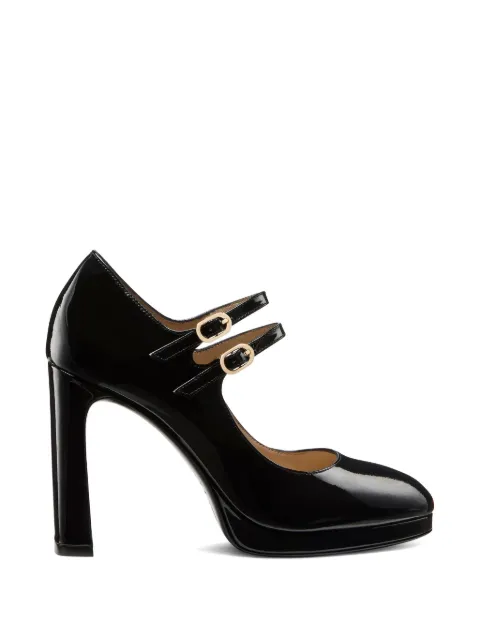 Stuart Weitzman Babette platform double-strap pumps