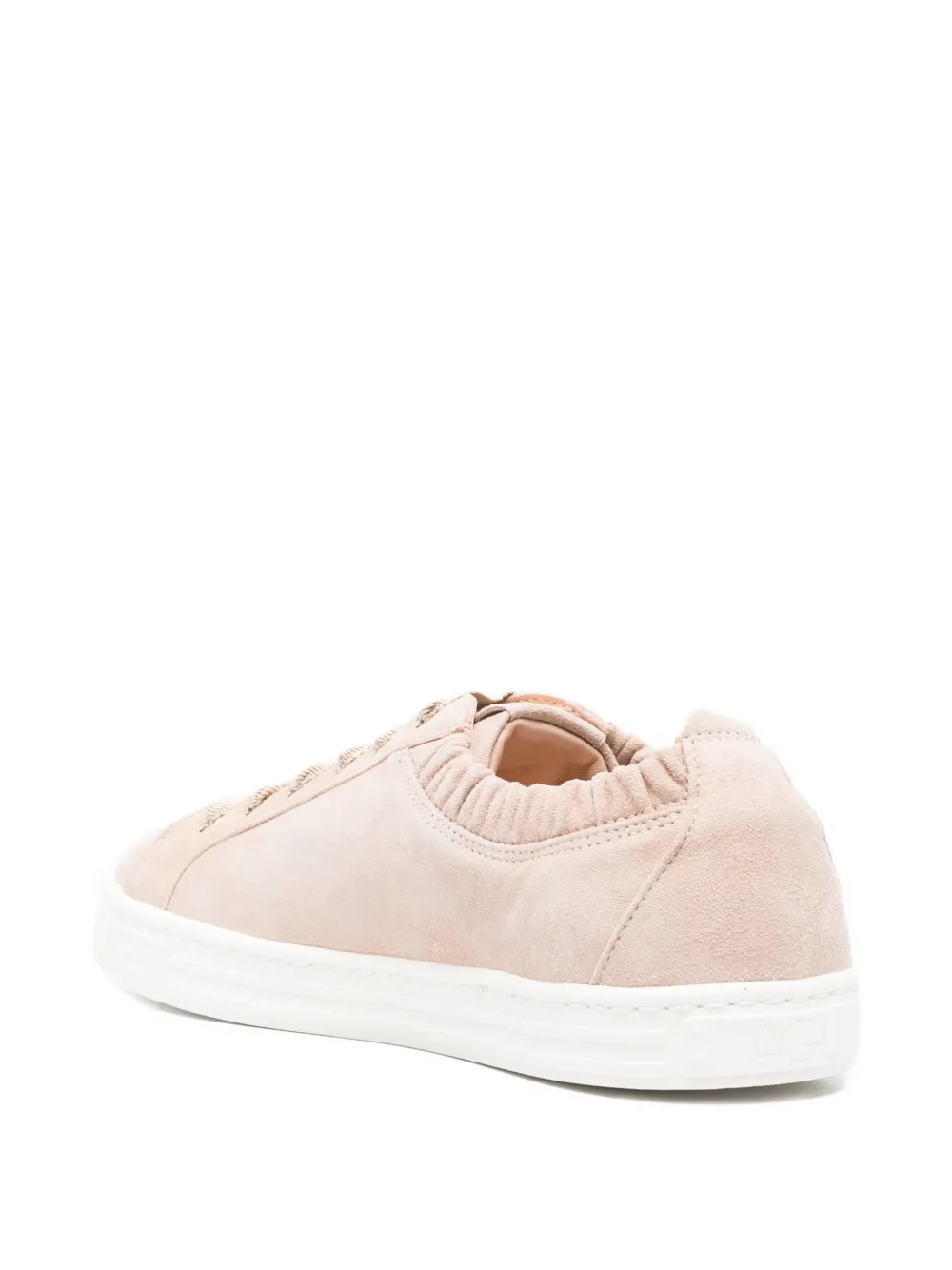 AGL Suzie sneakers met ruches Bruin