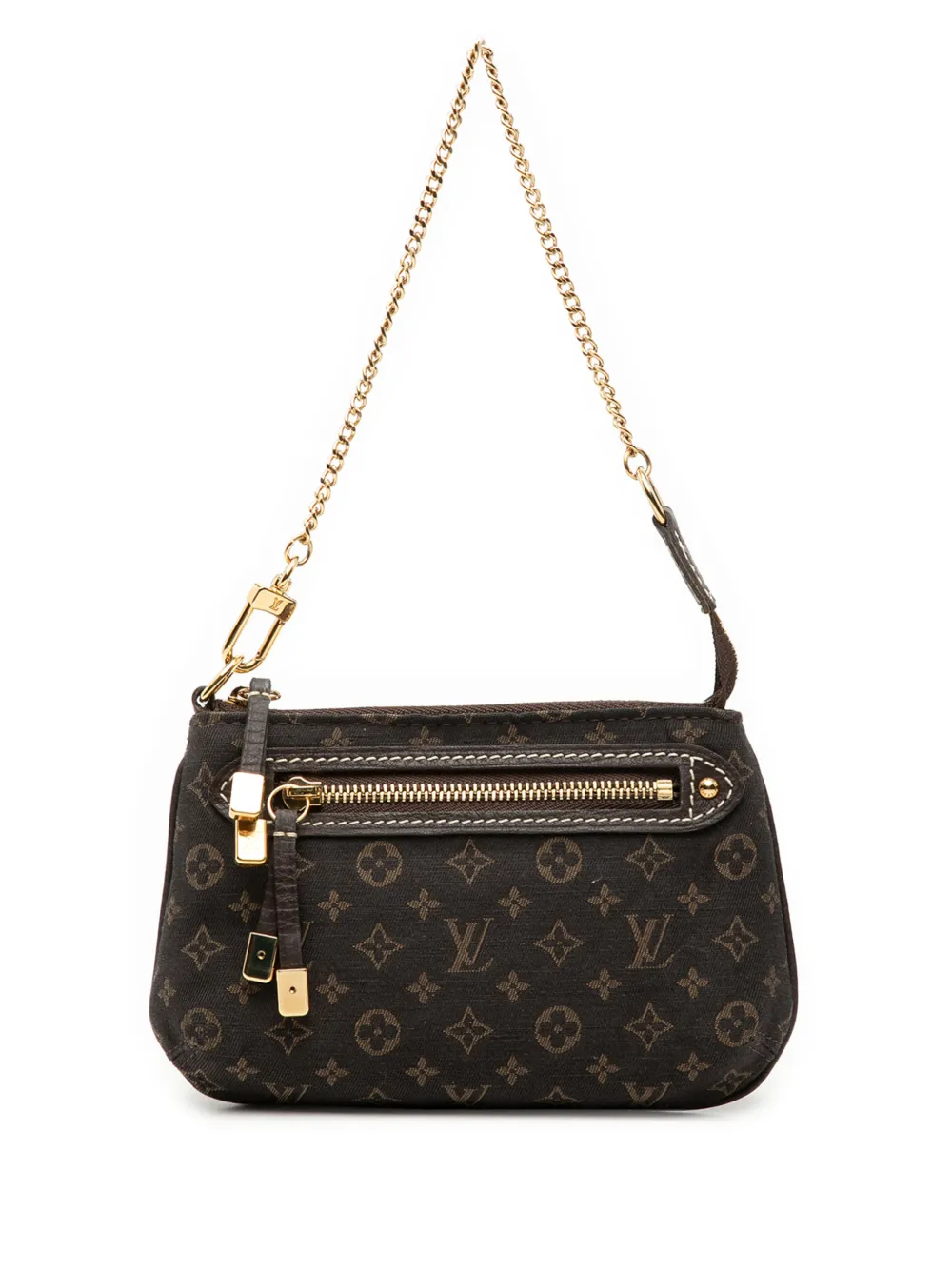 Louis Vuitton Pre-Owned 2008 Monogram Mini Lin Mini Pochette Accessoires handbag - Marrone