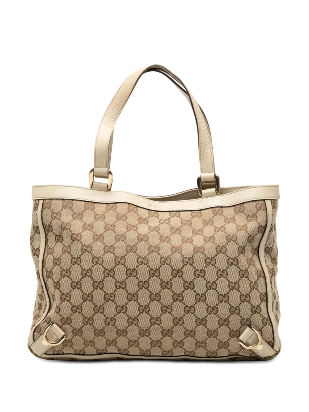 Gucci Pre-Owned 2000-2015 GG Canvas Abbey D Ring tote bag - Marrone