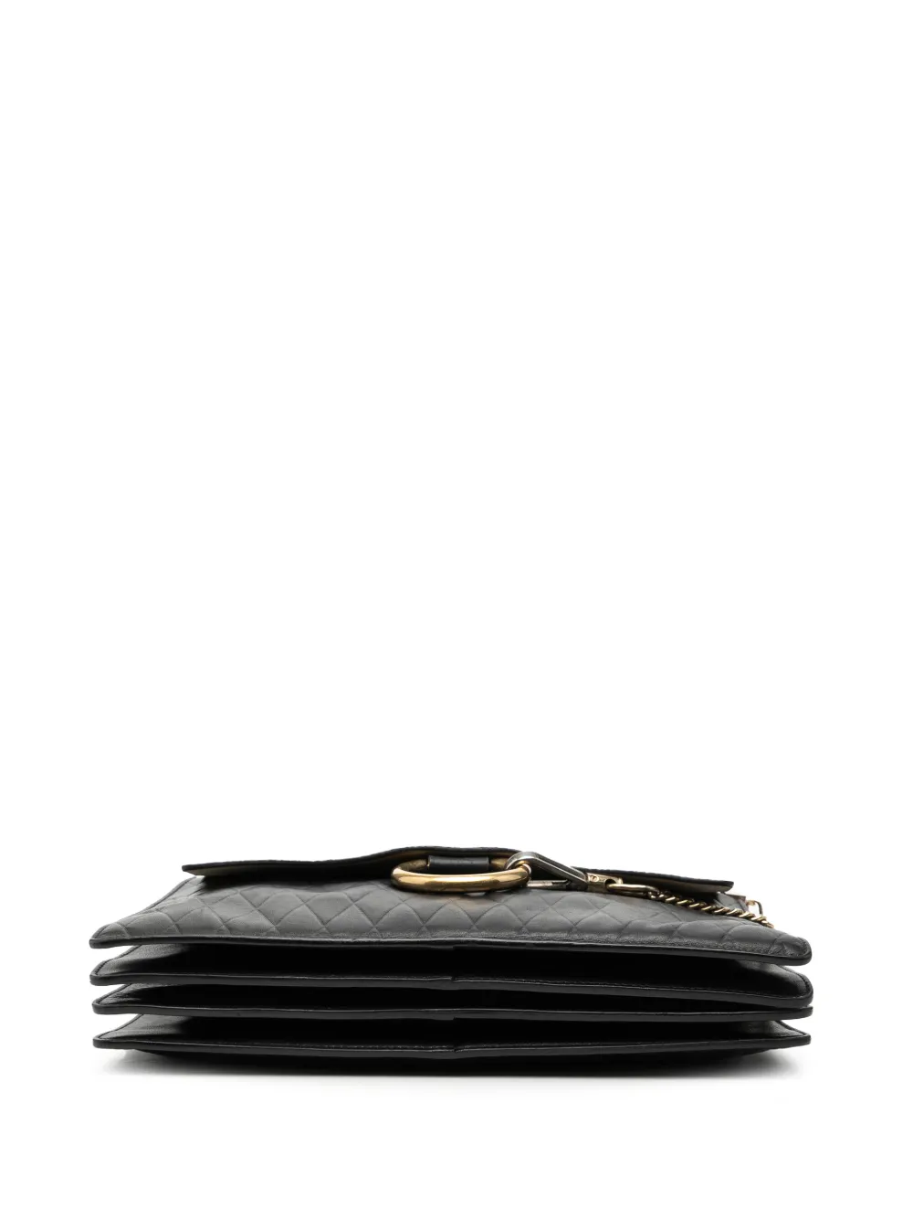 2015 Medium Diamond Embossed Calfskin Faye Shoulder Bag