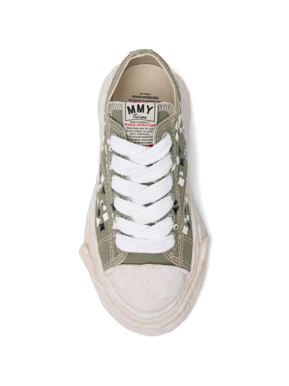 Maison MIHARA YASUHIRO Peterson23 sneakers Groen