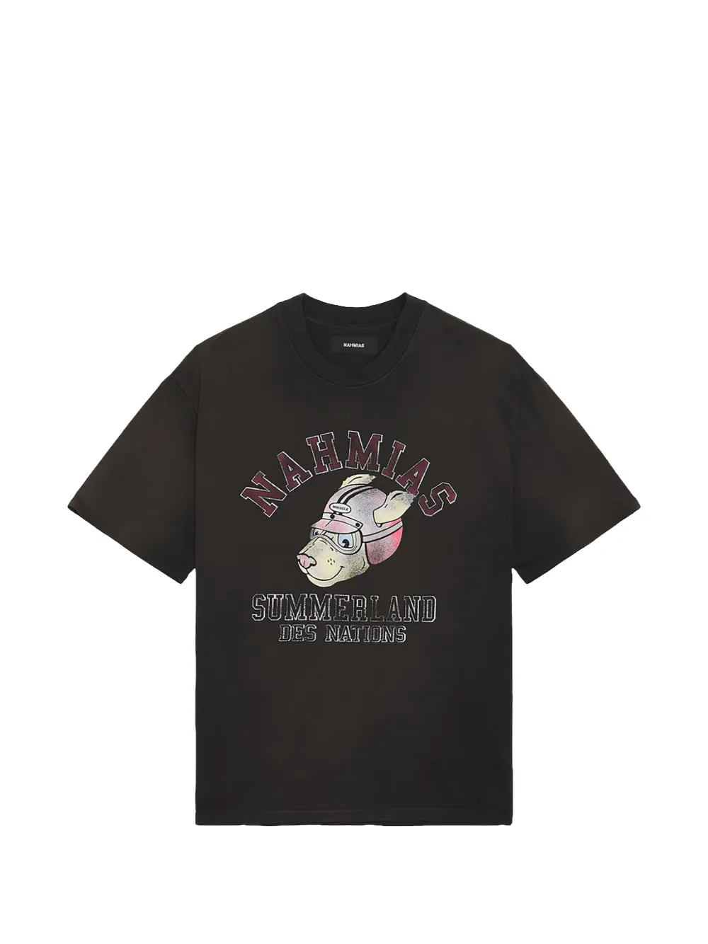 Nahmias T-shirt Des Nations - Nero