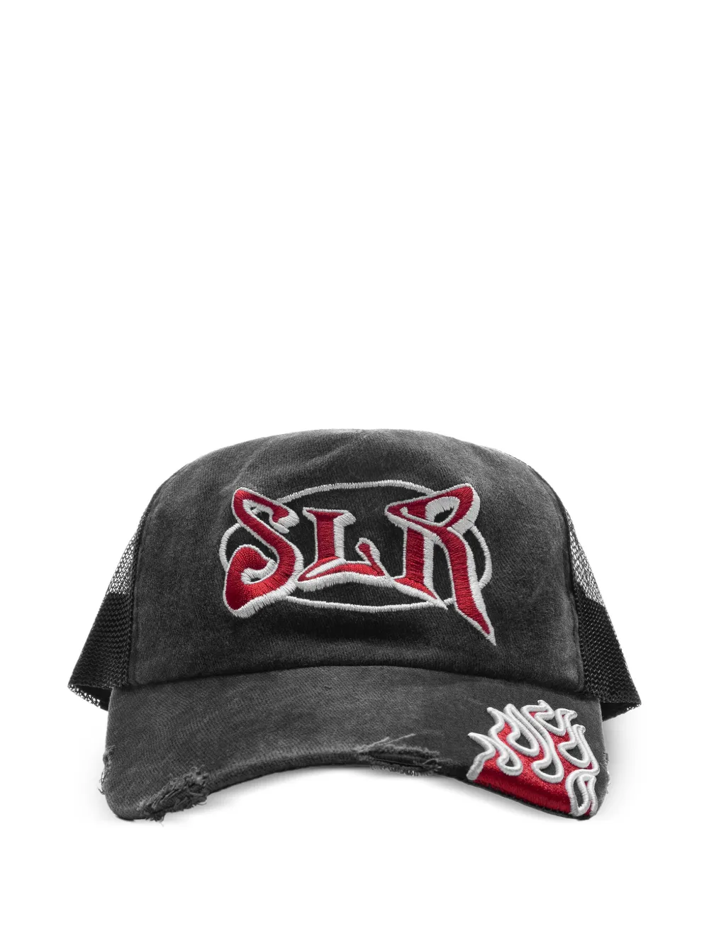 Nahmias SLR Flame Hat "Aged Black" - Nero