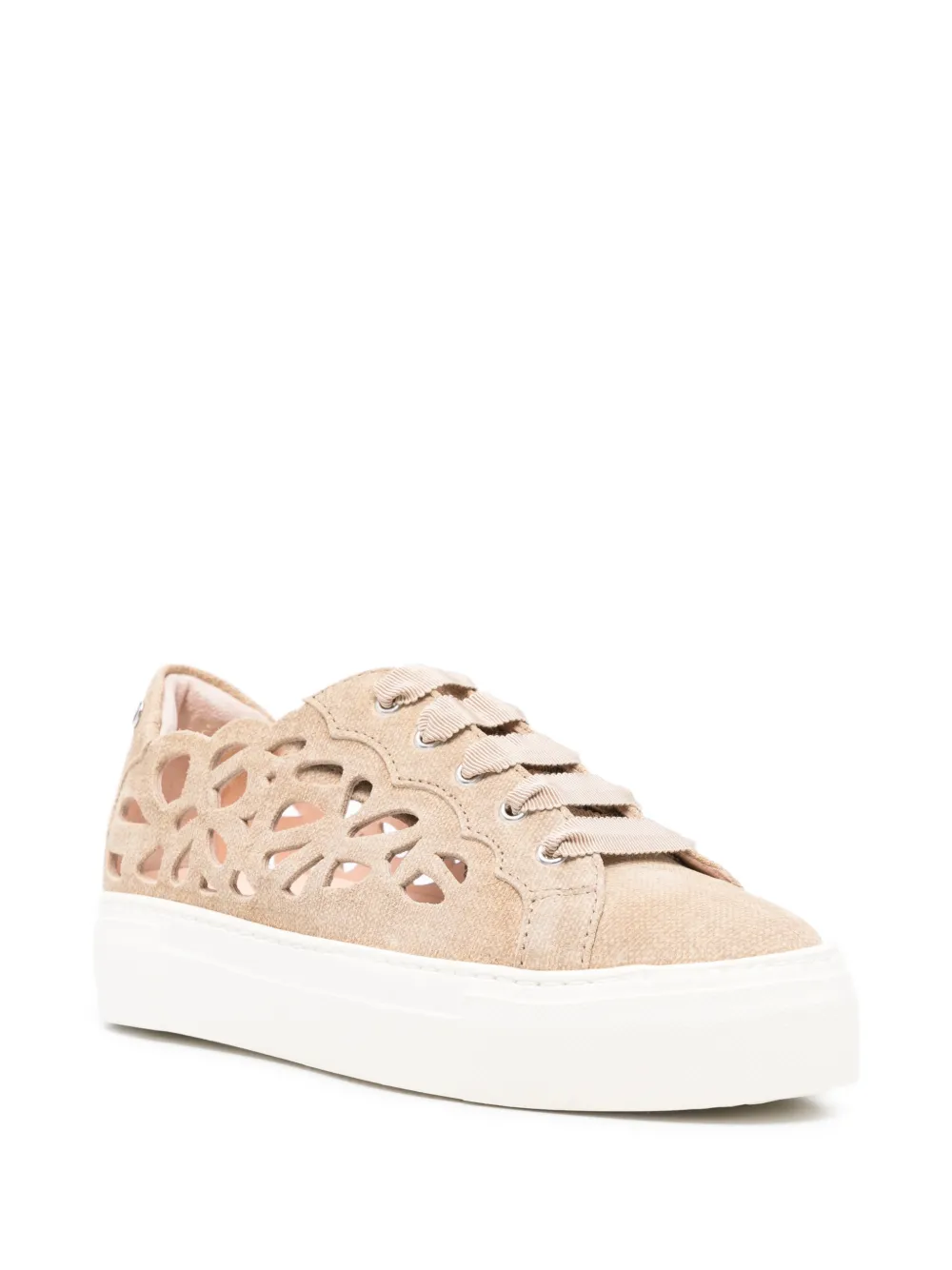 AGL Mandi sneakers met uitgesneden details Beige