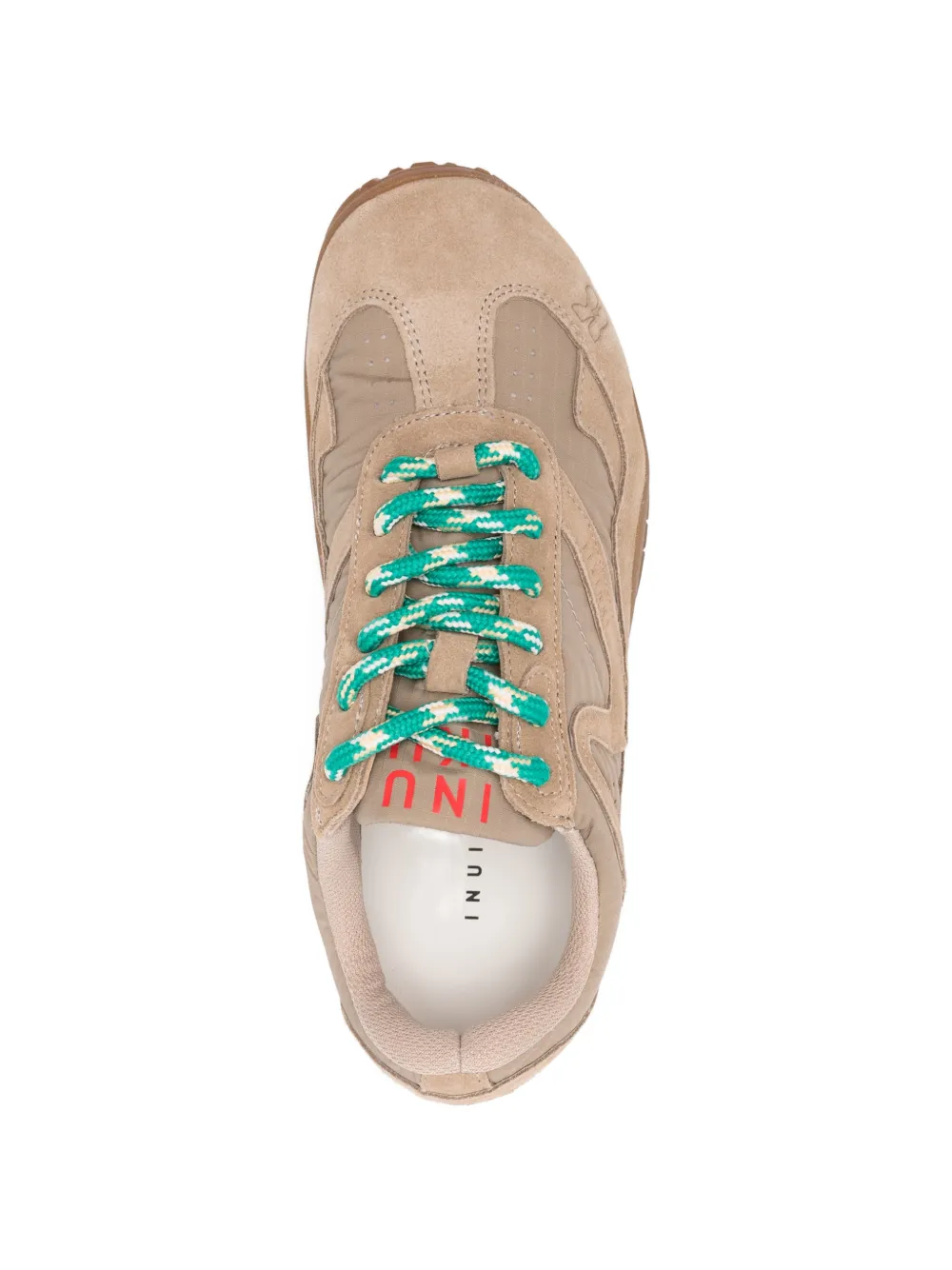 Inuikii Maliah sneakers met vlakken Beige