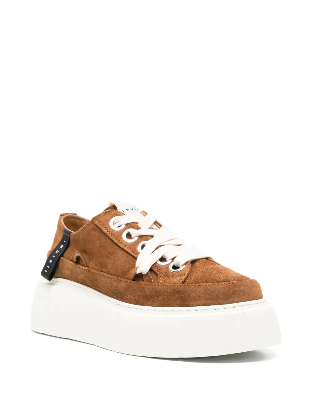  Inuikii Matilda Suede Sneakers - Brown 