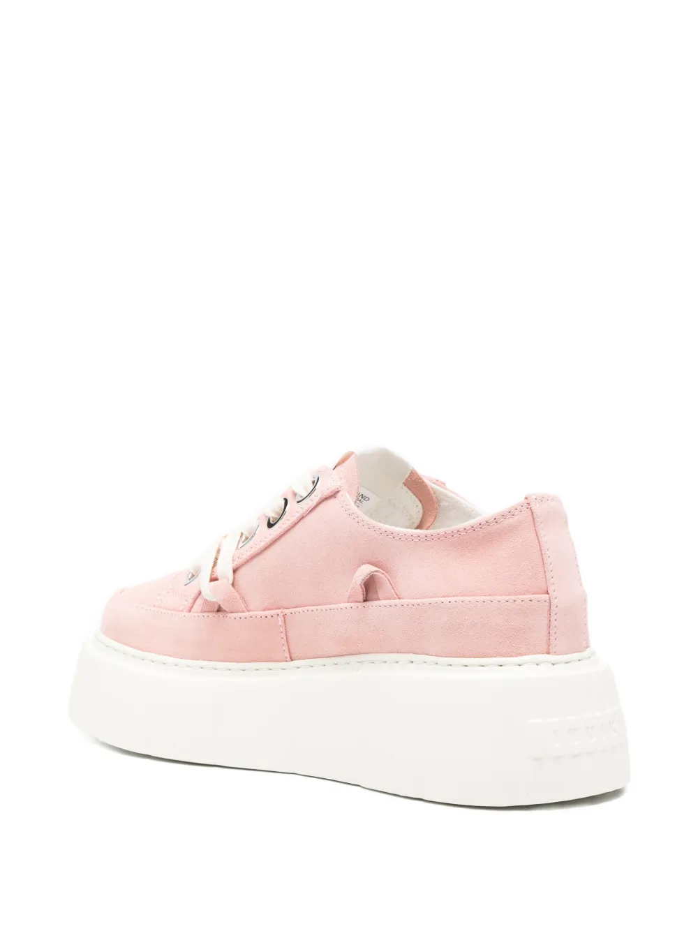Inuikii Matilda lace-up sneakers Roze