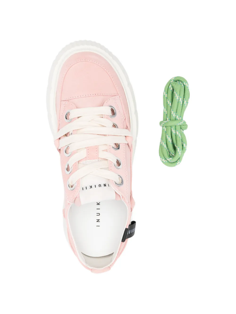 Inuikii Matilda lace-up sneakers Roze