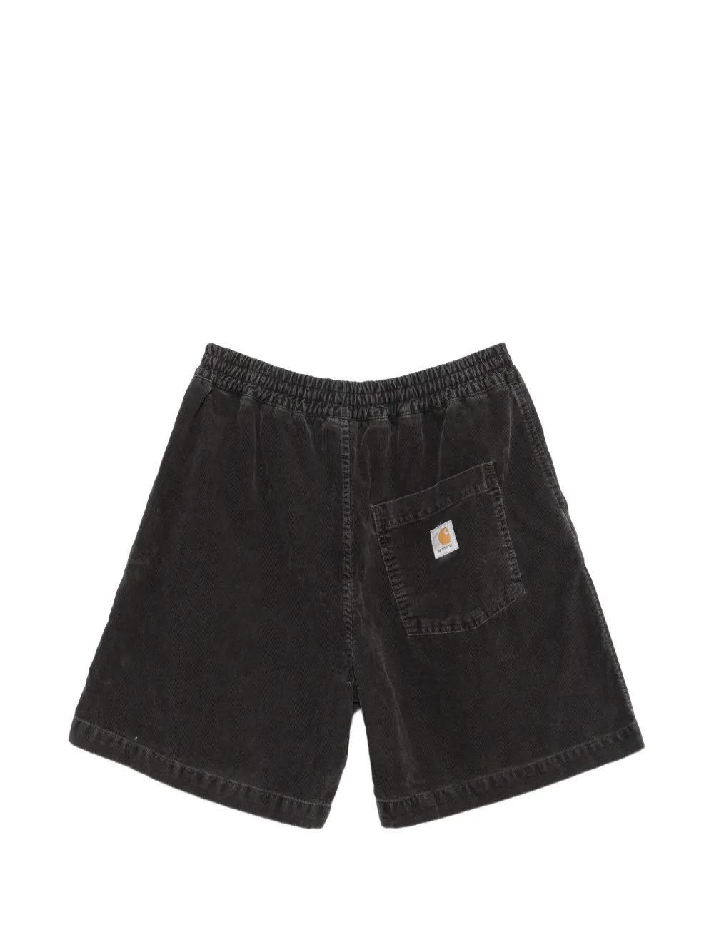  Carhartt Wip Washed Cotton Shorts - Grey 