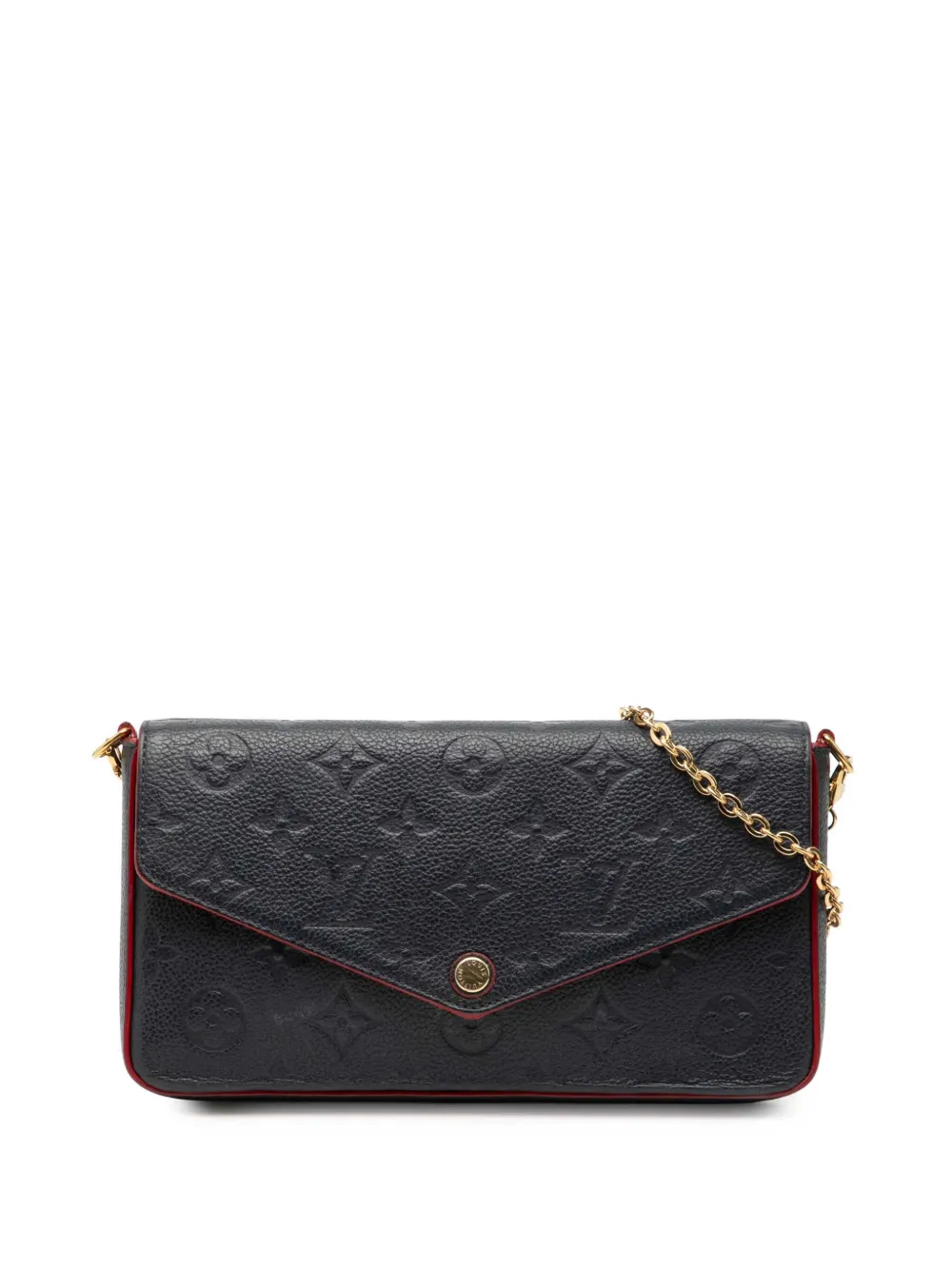 Louis Vuitton Pre-Owned 2021-2025 Monogram Empreinte Pochette Felicie crossbody bag - Blu