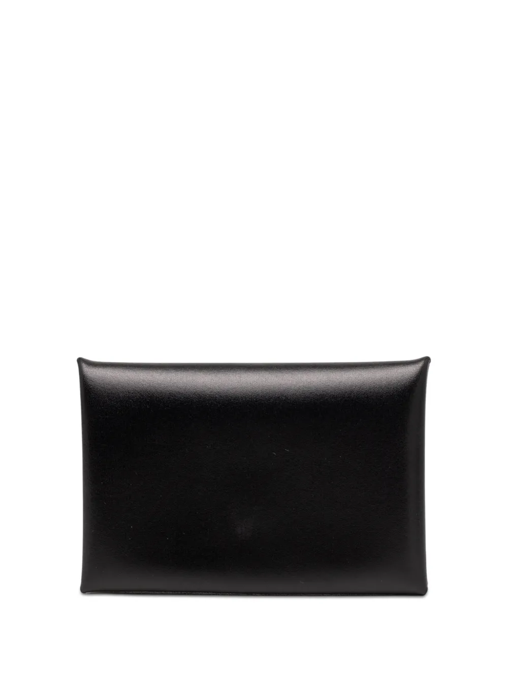 Hermès Pre-Owned 2020 Box Calf Calvi card holder - Nero