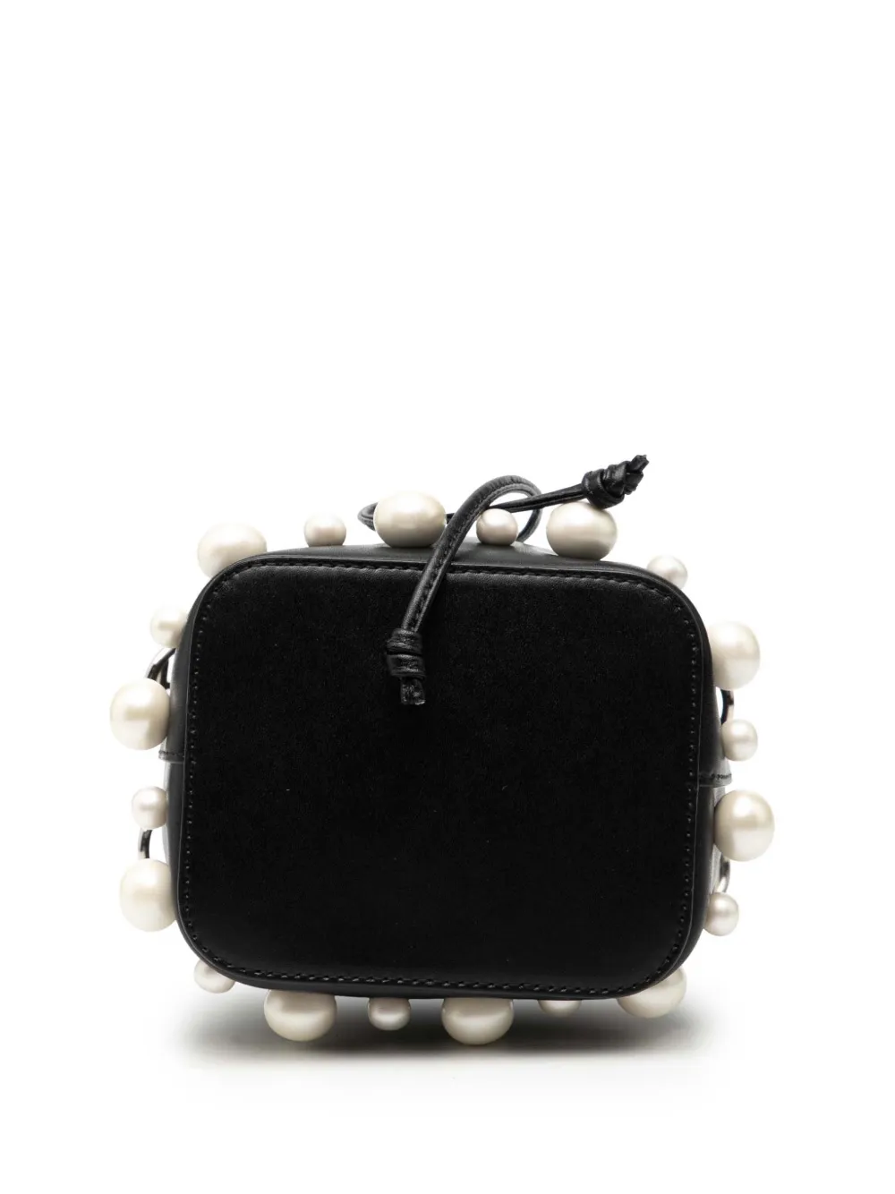 2010-2026 Mini Leather Pearl Mon Tresor Bucket Bag Satchel