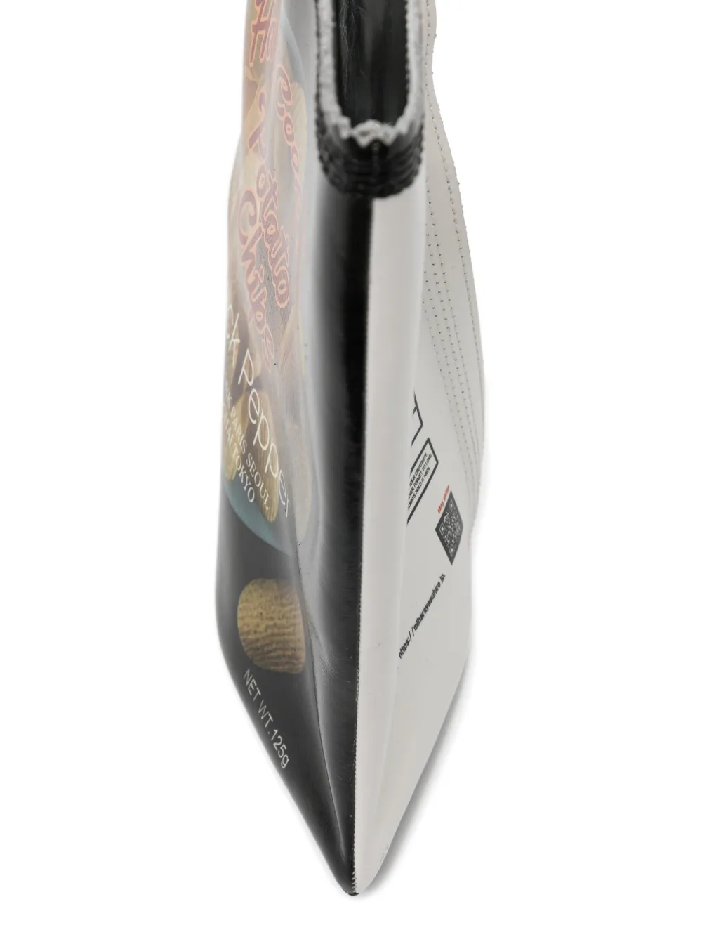 Maison MIHARA YASUHIRO Laarzen met grafische print en hak Zwart