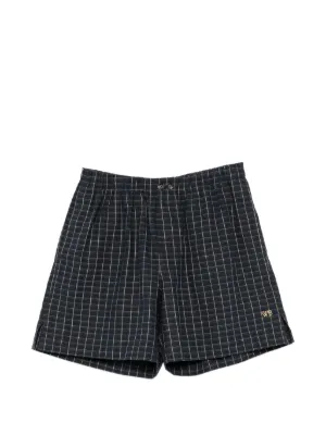 Alexander Wang Pleated key-chain Shorts | Grey | FARFETCH