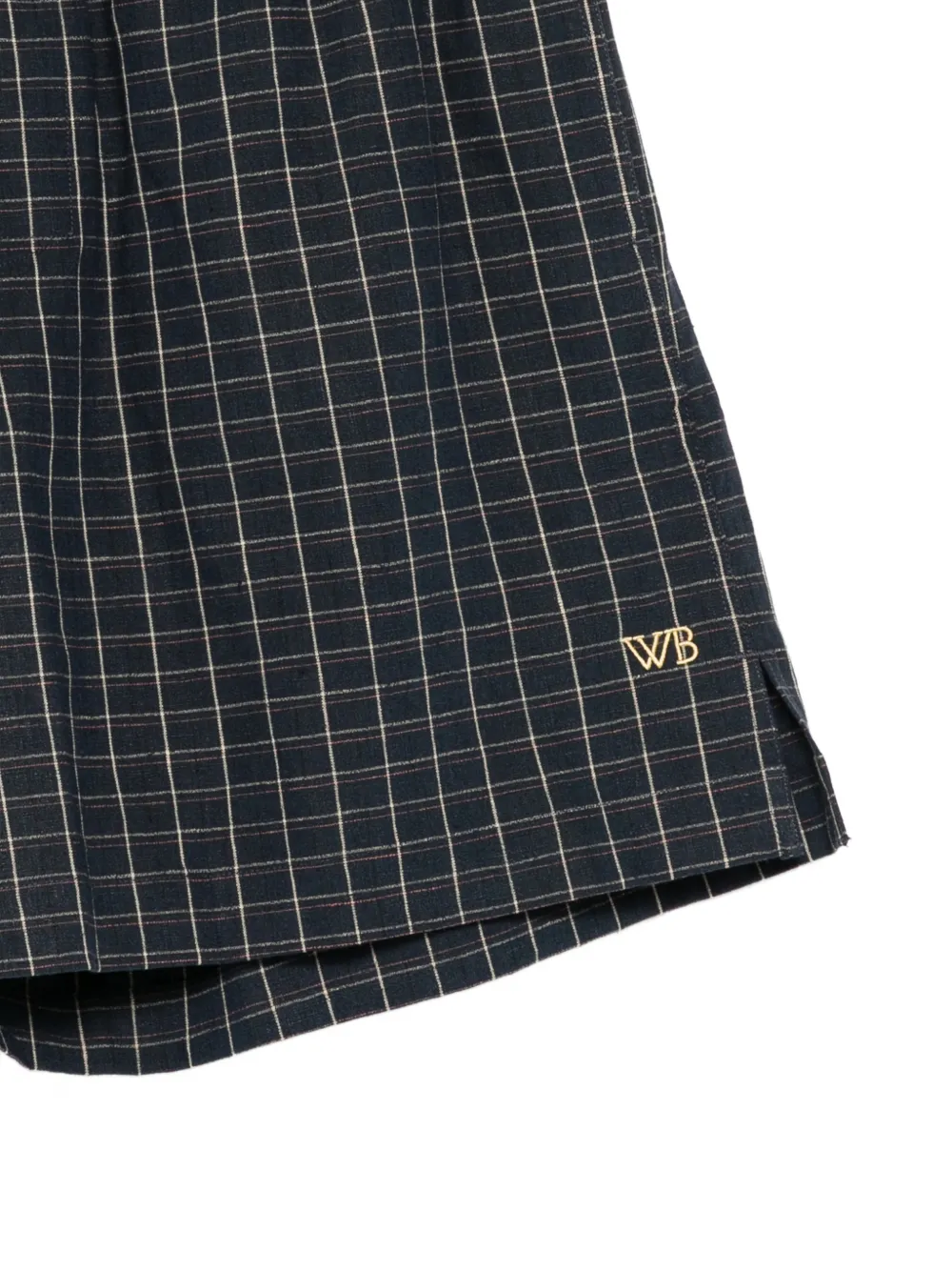 Wales Bonner Sunday shorts Blauw