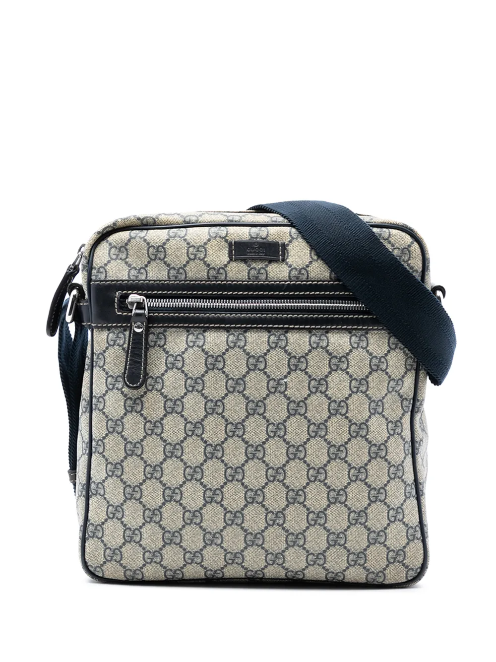 Gucci Pre-Owned 2016-2026 GG Supreme crossbody bag - Marrone