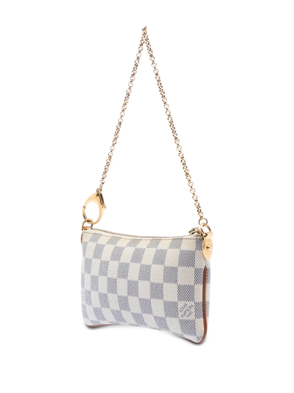2011 Damier Azur Pochette Milla Mm Handbag