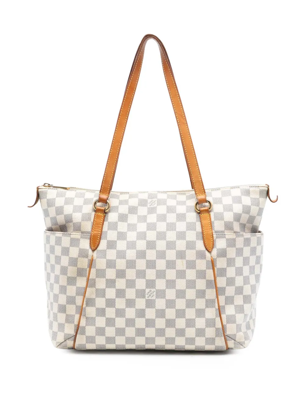 Louis Vuitton Pre-Owned 2010 Damier Azur Totally MM tote bag - Bianco