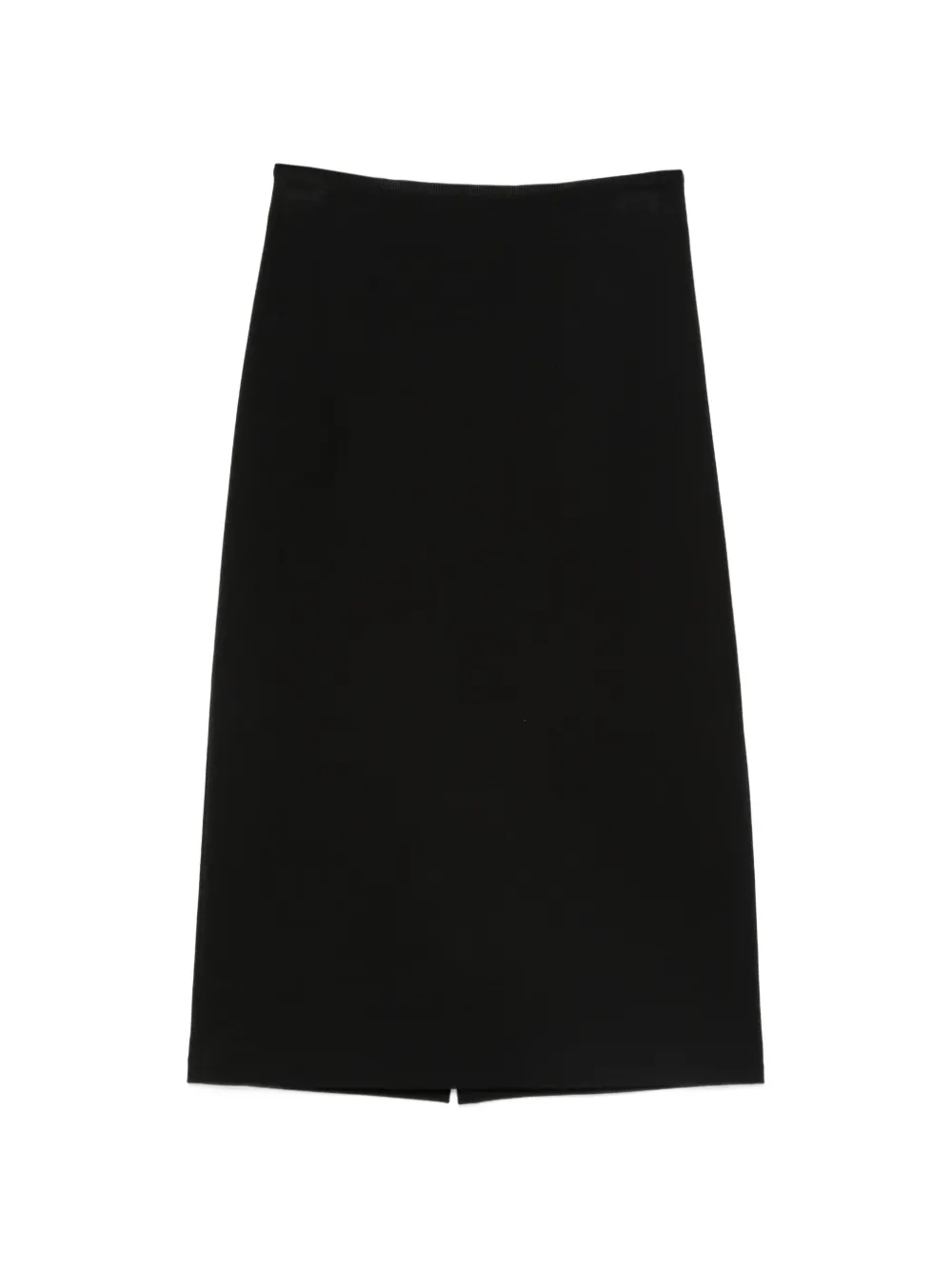 Liviana Conti Gonna midi con spacco - Nero