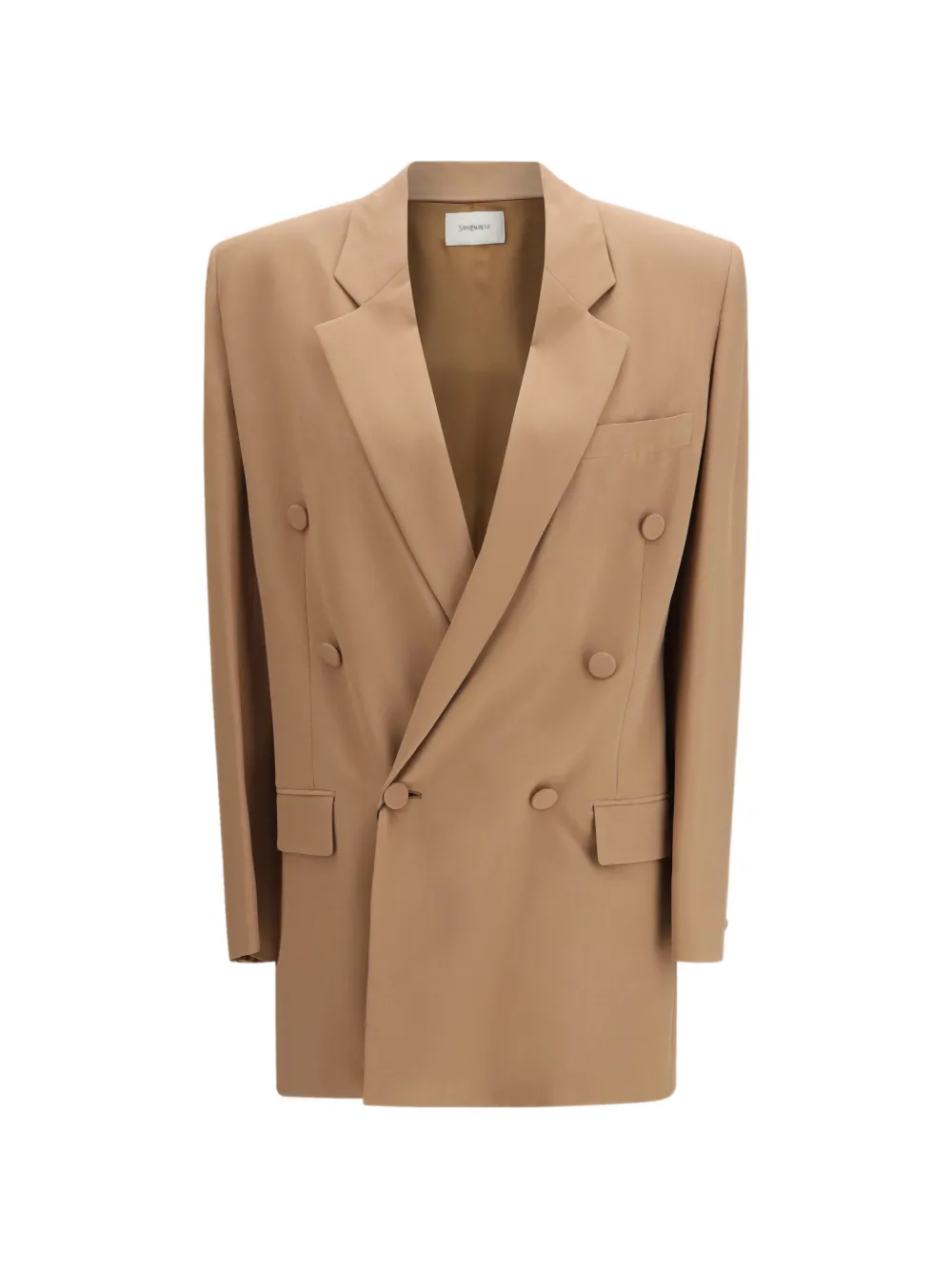Saint Laurent double-breasted blazer – Neutrals