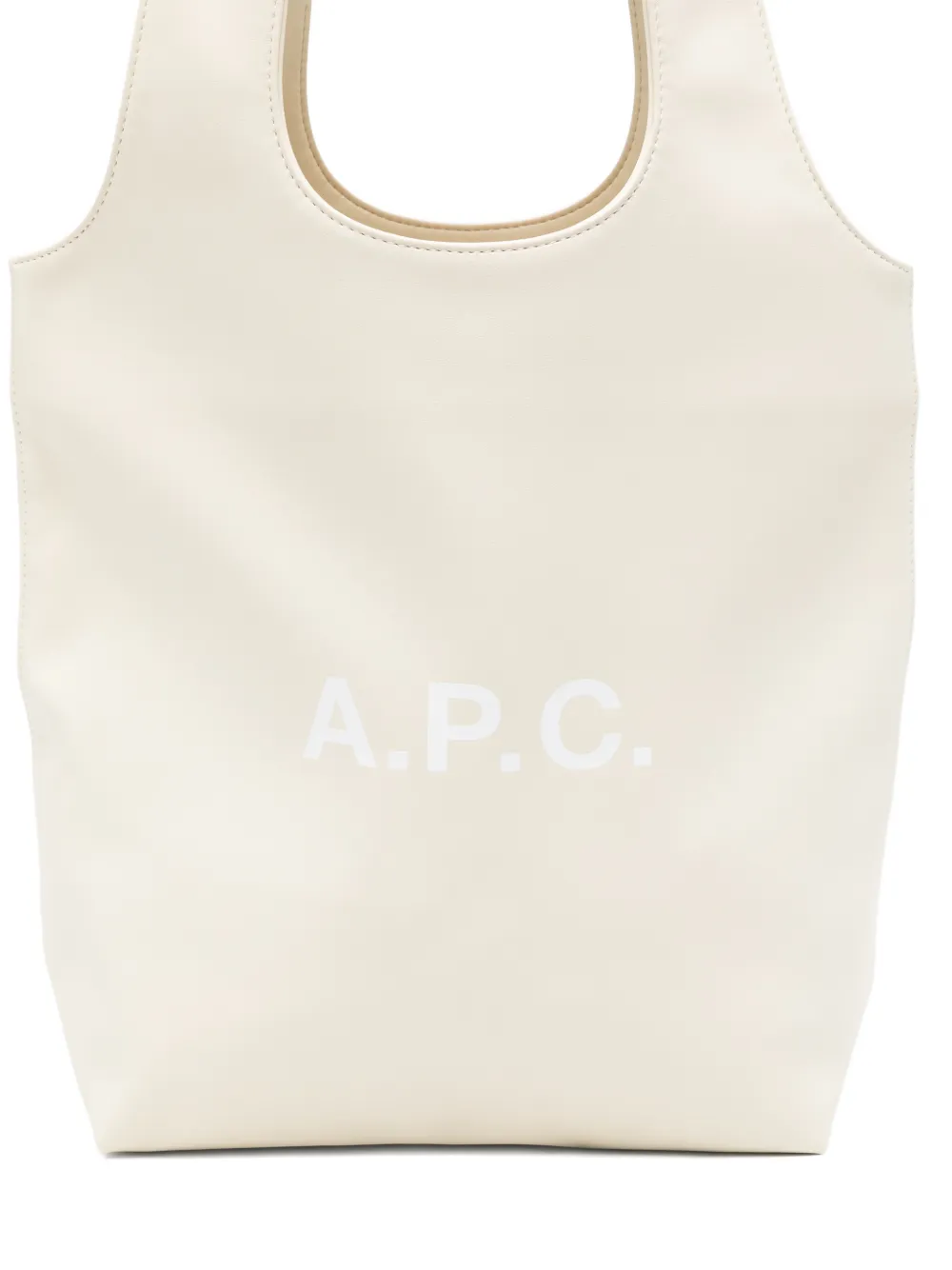 A.P.C. Ninon kleine shopper Beige