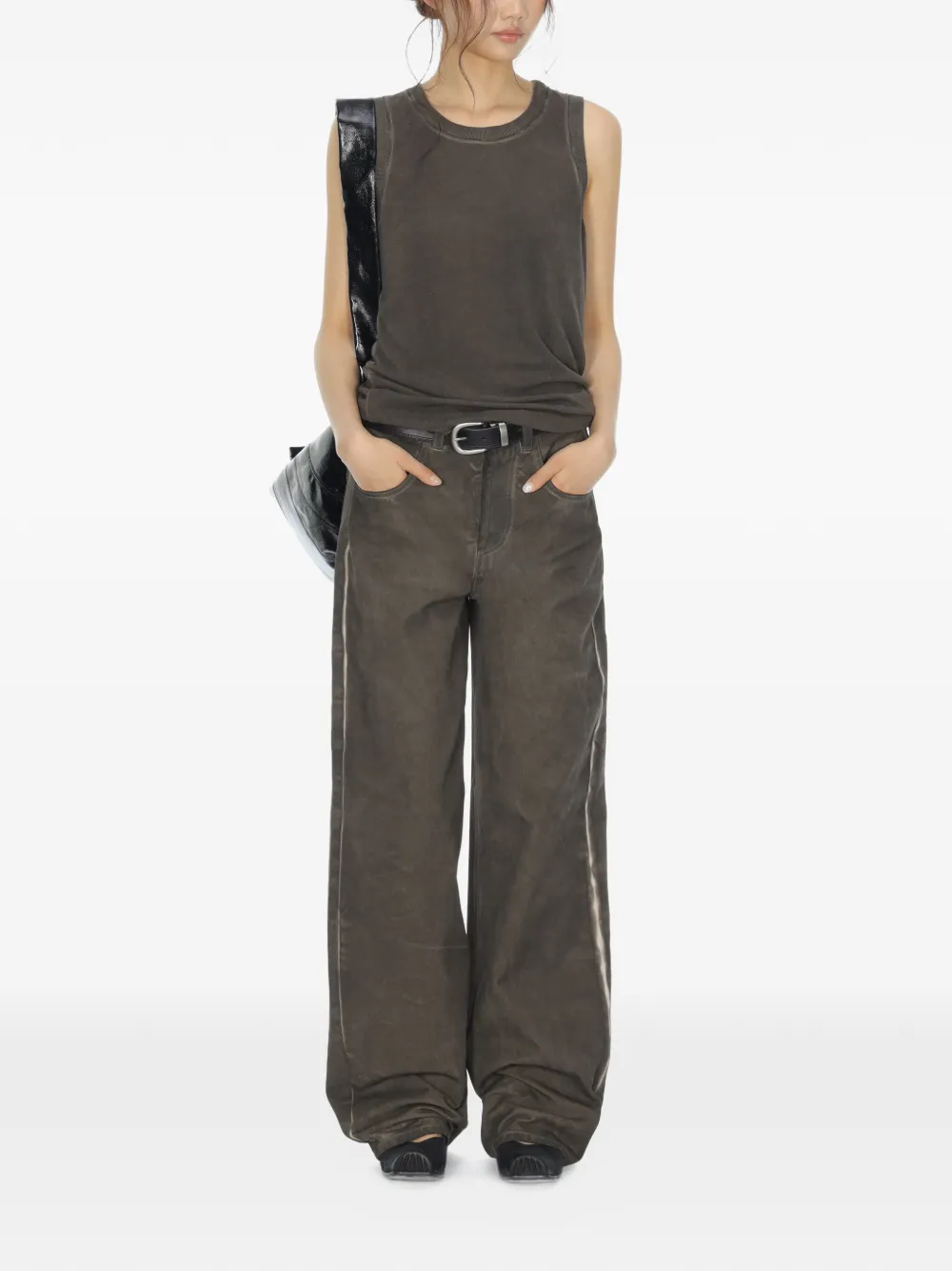  Uma Wang Phyllis Palazzo Pants - Grey 