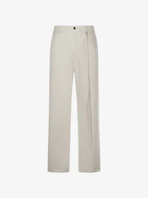 Ann Demeulemeester pantalones con detalle de moño